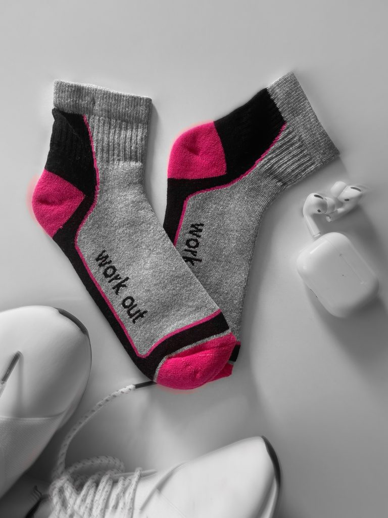 Short cuff sports socks (half terry)