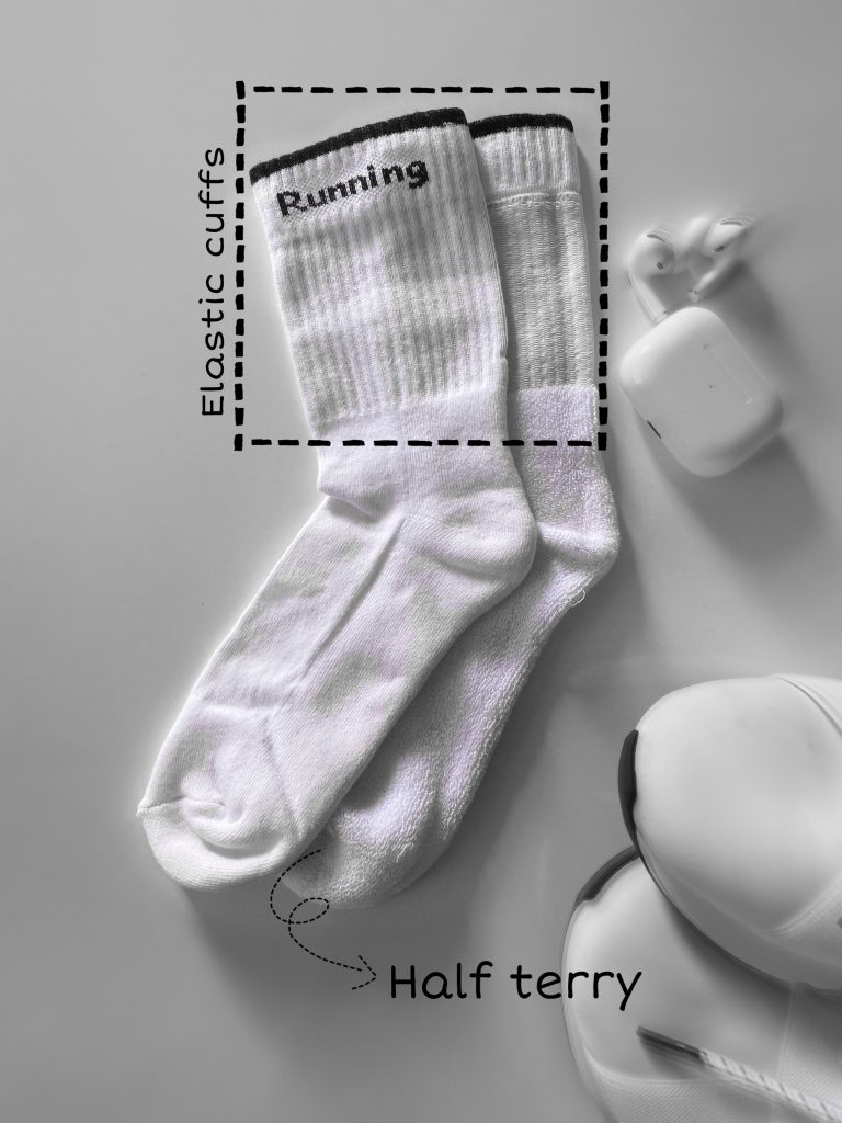 Sports Crew Socks, half terry